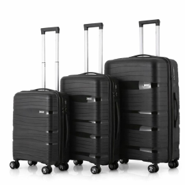 סט 3 מזוודות קשיחות + 5 תיקי אריזה וארגון במתנה - argoflex