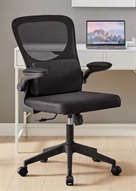 כסא מנהלים יוקרתי עם ידיות מתכוננות וכרית תמיכה לגב דגם TPX-20 צבע שחור ***ללא אריזה מקורית - argoflex