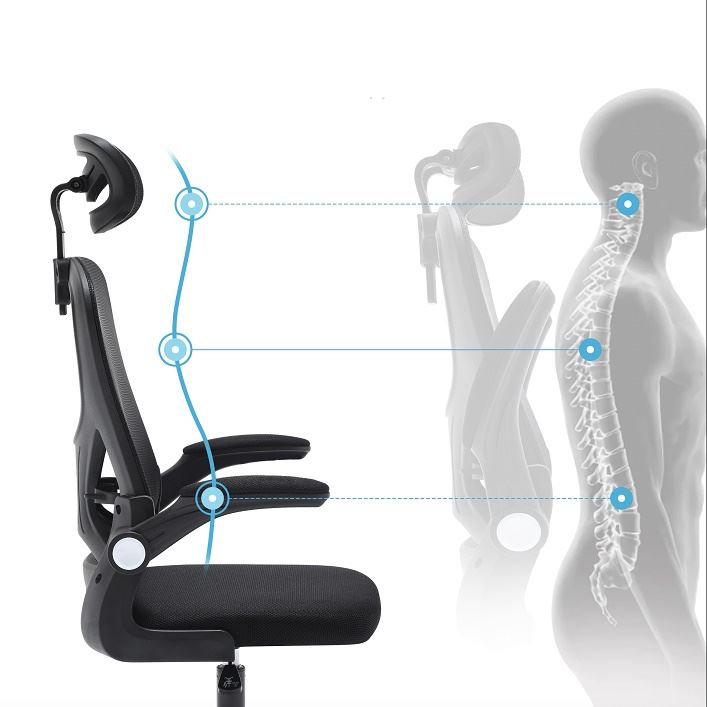 כסא מנהלים גבוה עם ידיות מתכווננות דגם HI-TECH ***במכירה מוקדמת 30 ימי עסקים