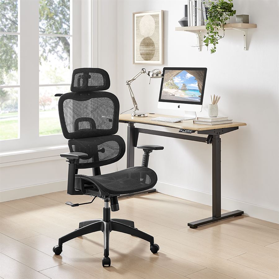 כסא מנהלים עם מושב HOLLOW וידיות 3D דגם TPX-18 ***ללא אריזה מקורית