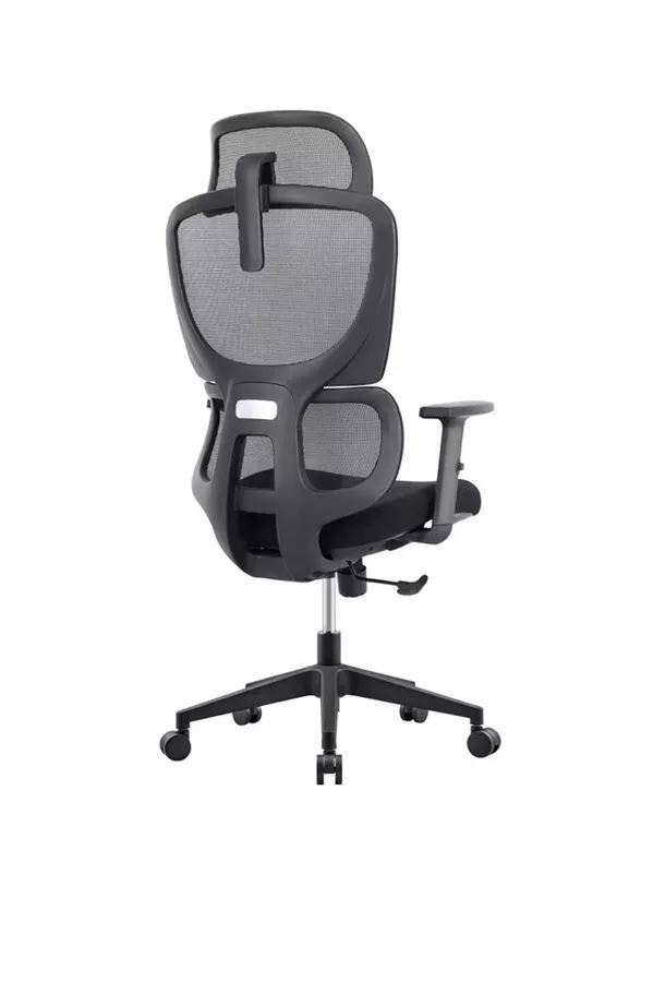 כסא מנהלים עם כרית תמיכה וידיות מתכווננות דגם XP-10 ****ללא אריזה מקורית