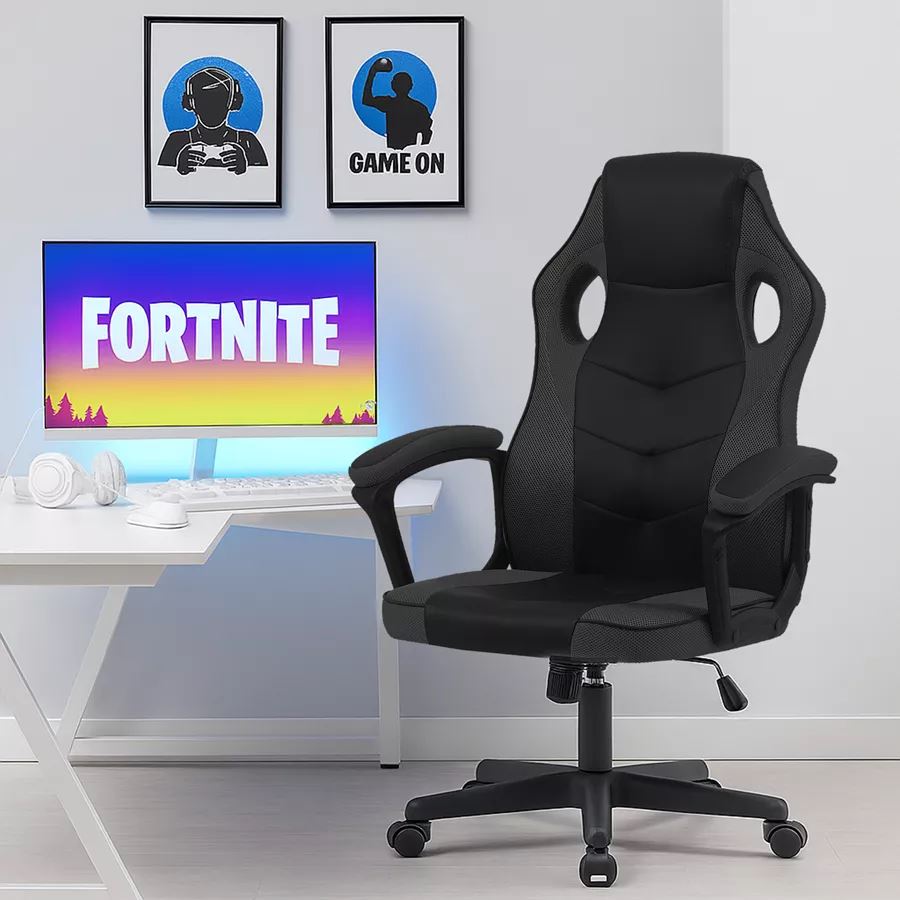 כסא גיימינג דגם Gamer צבע שחור מתצוגה ועודפים