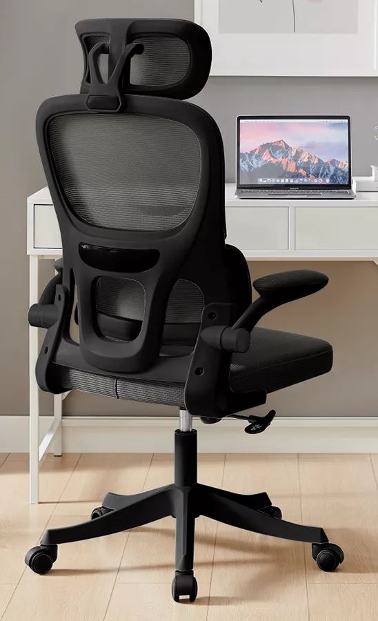 כסא מנהלים יוקרתי עם גב גבוה וידיות מתכווננות דגם TPX-10 צבע שחור מתצוגה ועודפים ***ללא אריזה מקורית