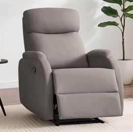 כורסת טלוויזיה דגם DENVER צבע חום בהיר מתצוגה ועודפים - argoflex