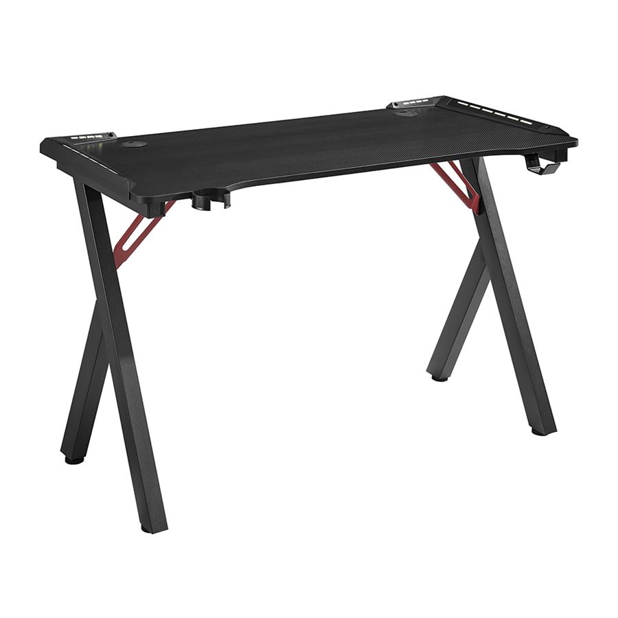 שולחן גיימינג מקצועי עם תאורה ברוחב 120 ס