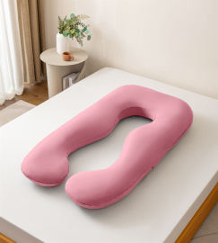 כרית הריון ויסקו מפנקת מבית B.k.import צבע ורוד - argoflex