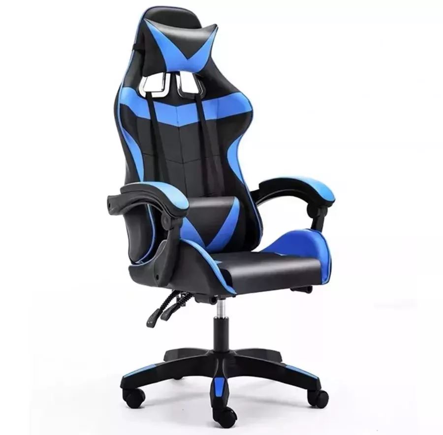 כסא גיימינג איכותי NINJA EXREME דגם PRO4 עם גב גבוה בצבע שחור ולבן ***מתצוגה ועודפים
