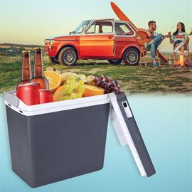 מקרר חשמלי לרכב 24 ליטרים בעל דופן כפולה מתצוגה ועודפים - argoflex