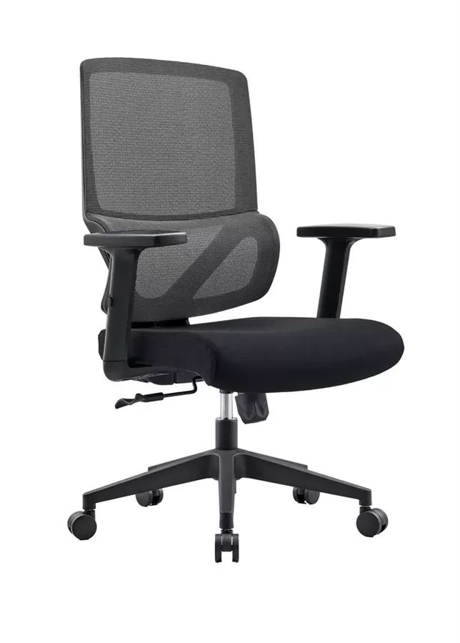 כסא מנהלים עם כרית תמיכה וידיות מתכווננות דגם XP-9 ****ללא אריזה מקורית