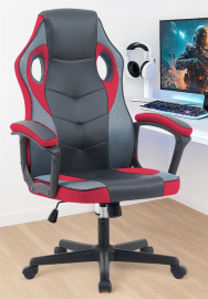 כסא גיימינג במכירה מוקדמת 21 ימי עסקים דגם Gamer צבע שחור אדום - argoflex