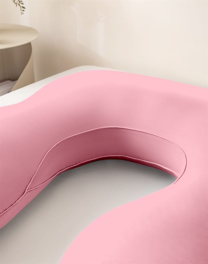 כרית הריון ויסקו מפנקת מבית B.k.import צבע ורוד