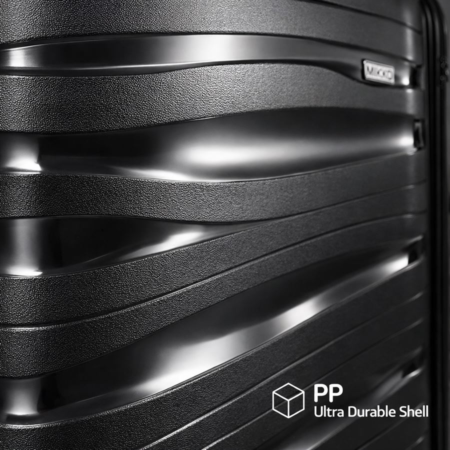 סט 3 מזוודות קשיחות + 5 תיקי אריזה וארגון במתנה