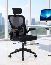 כסא מנהלים עם ידיות מתכווננות ומשענת ראש דגם XP-32 צבע שחור מתצוגה ועודפים - argoflex
