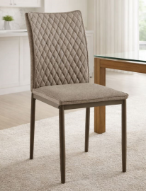 רביעיית כסאות לפינת אוכל דגם BARCELONA צבע חום במכירה מוקדמת 30 ימי עסקים - argoflex