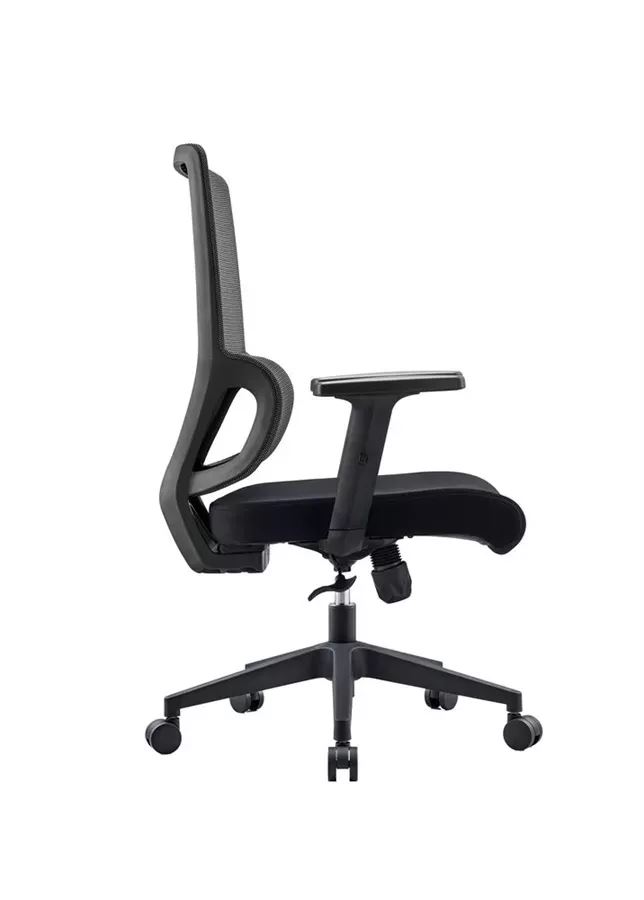 כסא מנהלים עם כרית תמיכה וידיות מתכווננות דגם XP-9 ****ללא אריזה מקורית