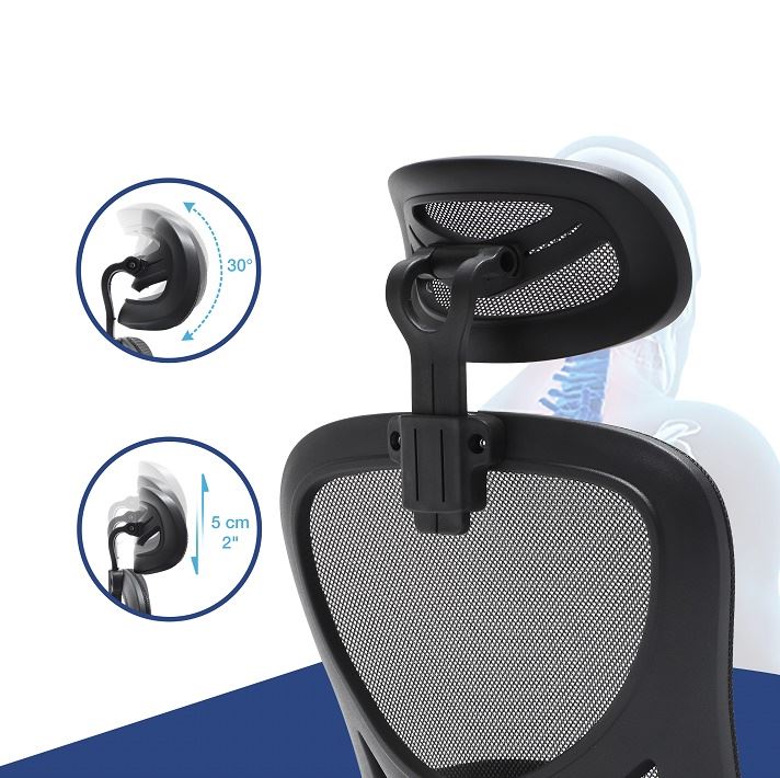 כסא מנהלים גבוה עם ידיות מתכווננות דגם HI-TECH ***במכירה מוקדמת 30 ימי עסקים